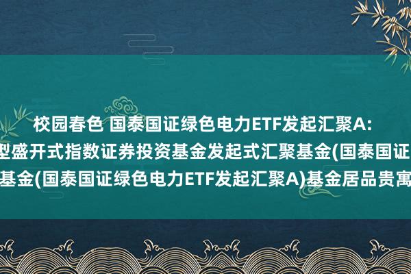 校园春色 国泰国证绿色电力ETF发起汇聚A: 国泰国证绿色电力交往型盛开式指数证券投资基金发起式汇聚基金(国泰国证绿色电力ETF发起汇聚A)基金居品贵寓节录更新