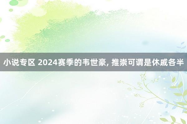 小说专区 2024赛季的韦世豪， 推崇可谓是休戚各半