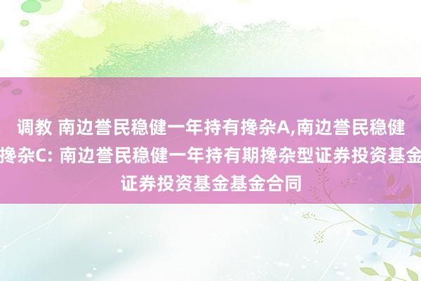 调教 南边誉民稳健一年持有搀杂A,南边誉民稳健一年持有搀杂C: 南边誉民稳健一年持有期搀杂型证券投资基金基金合同