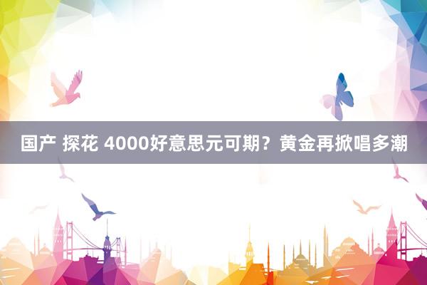国产 探花 4000好意思元可期？黄金再掀唱多潮