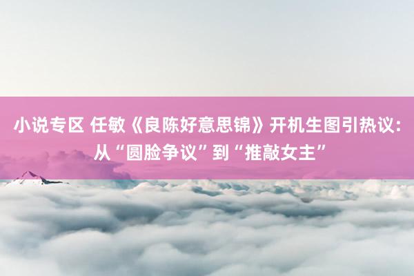 小说专区 任敏《良陈好意思锦》开机生图引热议: 从“圆脸争议”到“推敲女主”